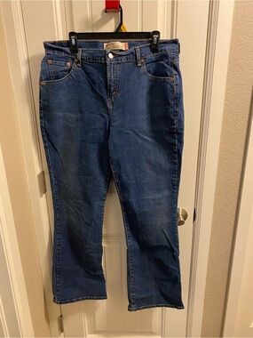 Vintage Levis 515 Jeans 14 M Boot Cut Stretch Blue Denim 14M Bootcut Nouveau